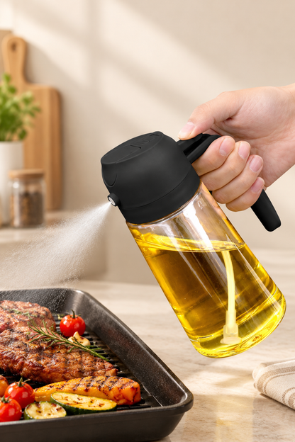 Elegant Double-Action Oil Dispenser