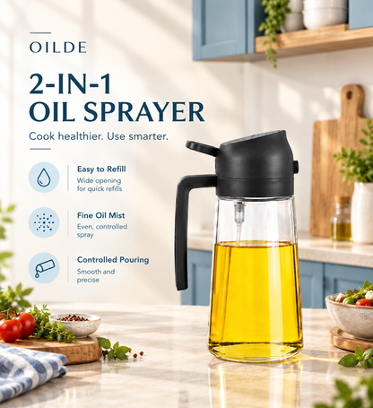 Elegant Double-Action Oil Dispenser